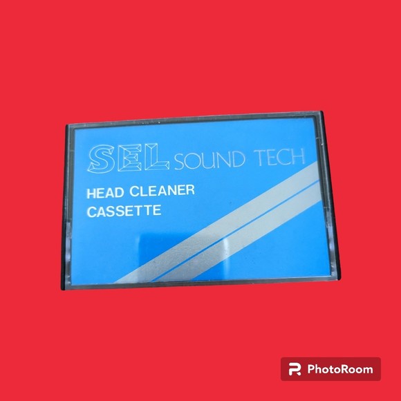 SEL Sound Media Vintage Sel Sound Tech Head Cleaner For Cassette